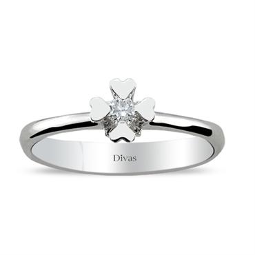 Pırlanta Tektaş Yüzük