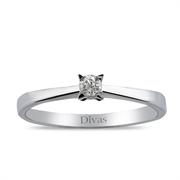 Pırlanta Tektaş Yüzük