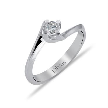 Pırlanta Tektaş Yüzük