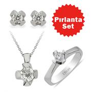 Pırlanta Tektaş Set
