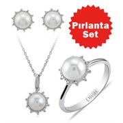 Pırlanta İnci Set